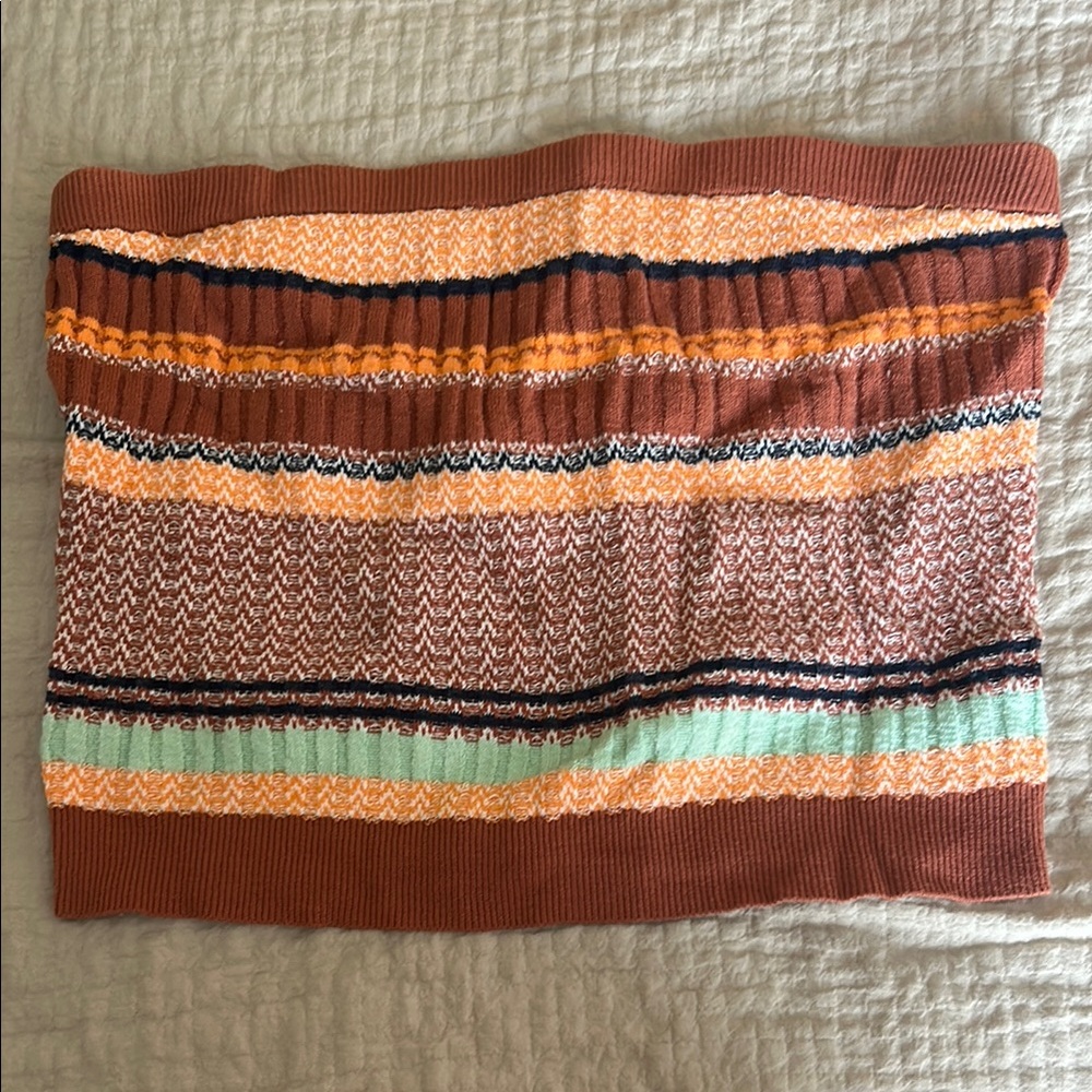Aerie Multicolor Striped Tube Top